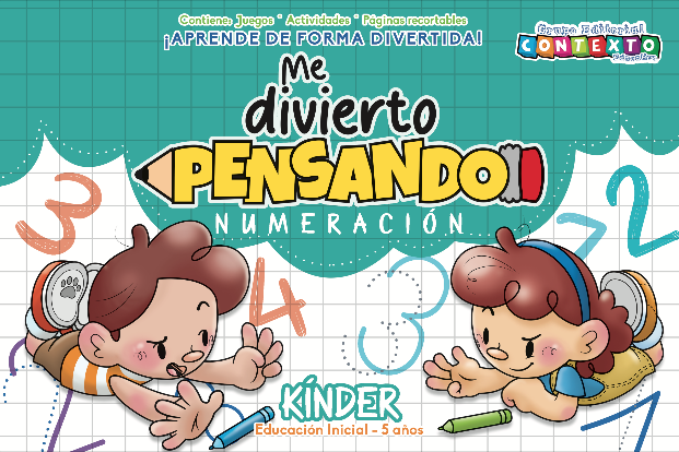 ME DIVIERTO PENSANDO NUMERACIÓN KINDER